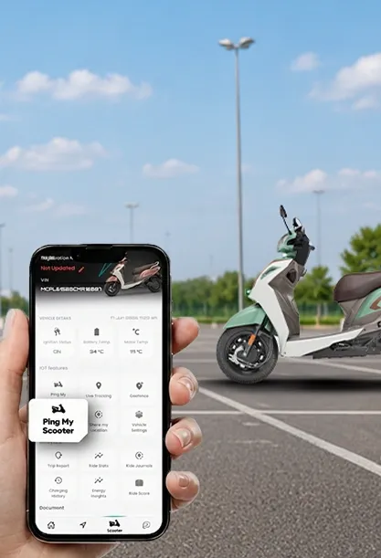 YOUR SCOOTER, ALWAYS CONNECTED.